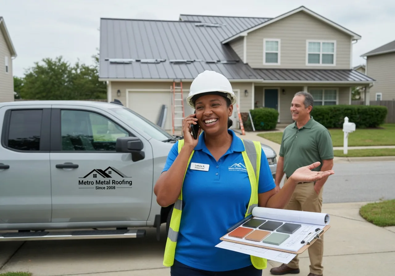 Storm Damage Metal Roof Repair in Sterling City, TX